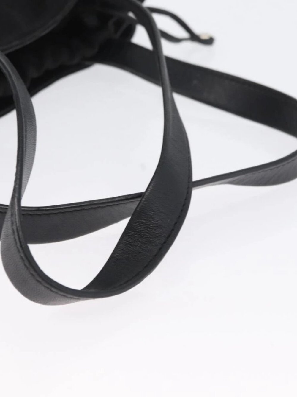 SAINT LAURENT Hand Bag Canvas Black Auth BA11425A - Picture 7 of 15